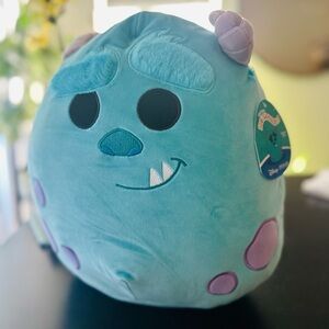 Squishmallow large SULLY monsters inc  14” NWT Disney plush